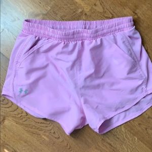 Under Armour running short